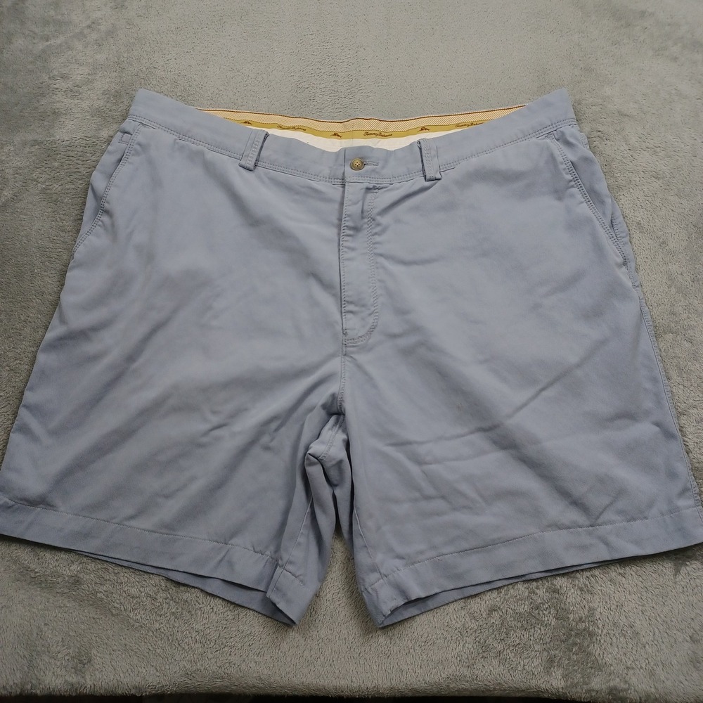 Tommy Bahama Shorts Mens 40 Blue Chino Pockets Preppy Casual
